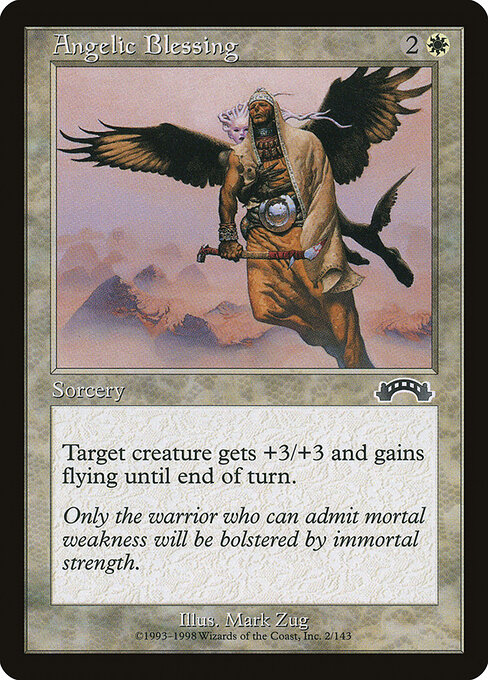 Angelic Blessing card art