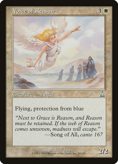Voice of Reason card art