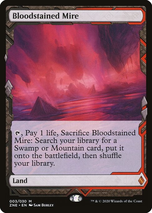 Bloodstained Mire card art