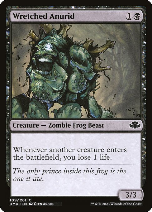 Wretched Anurid card art