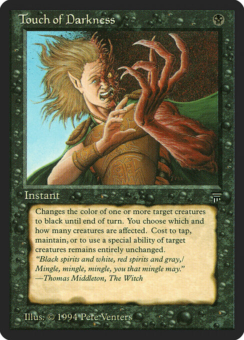 Touch of Darkness card art