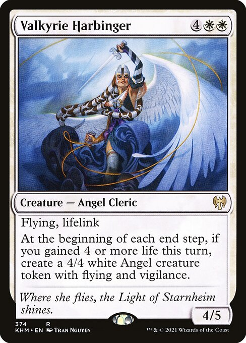 Valkyrie Harbinger card art