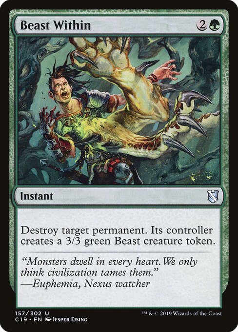Beast Within card art