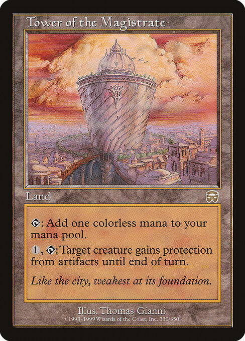 Tower of the Magistrate card art