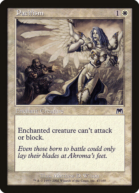 Pacifism card art