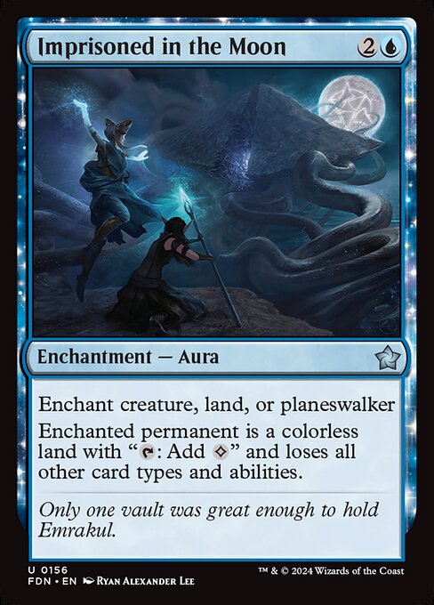 Imprisoned in the Moon card art