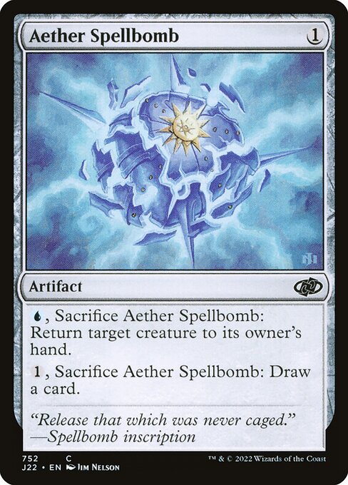 Aether Spellbomb card art