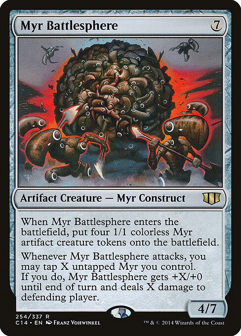Myr Battlesphere card art