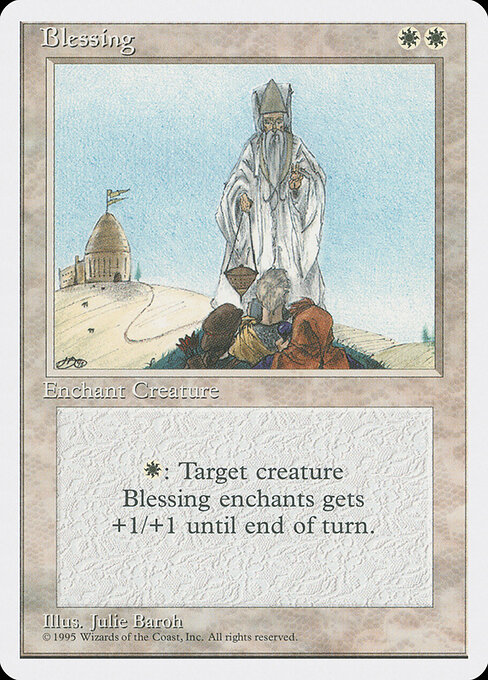 Blessing card art
