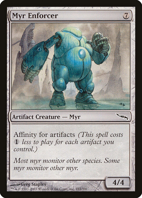 Myr Enforcer card art