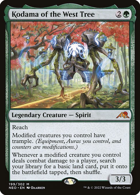 Kodama of the West Tree card art
