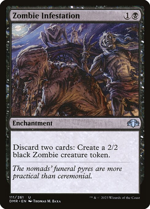 Zombie Infestation card art