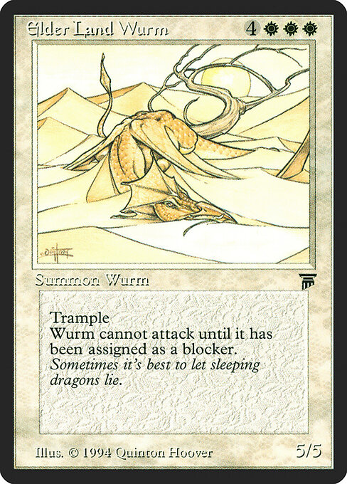 Elder Land Wurm card art