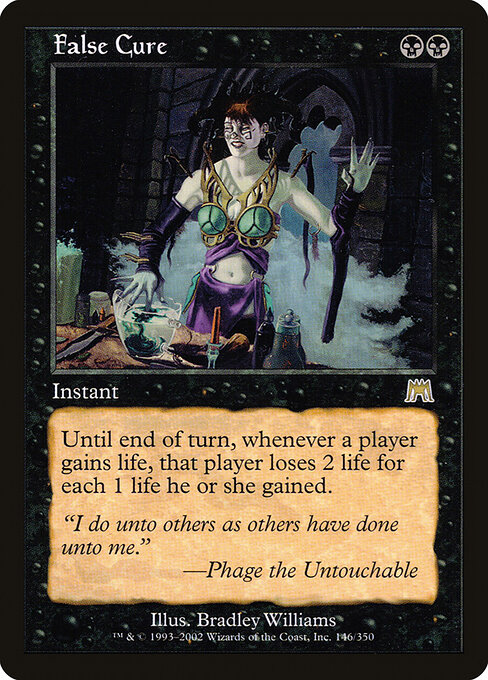 False Cure card art