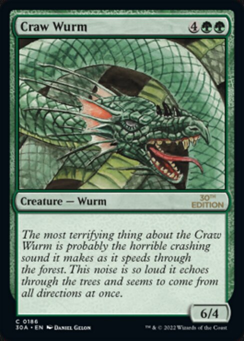 Craw Wurm card art