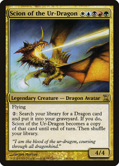 Scion of the Ur-Dragon card art
