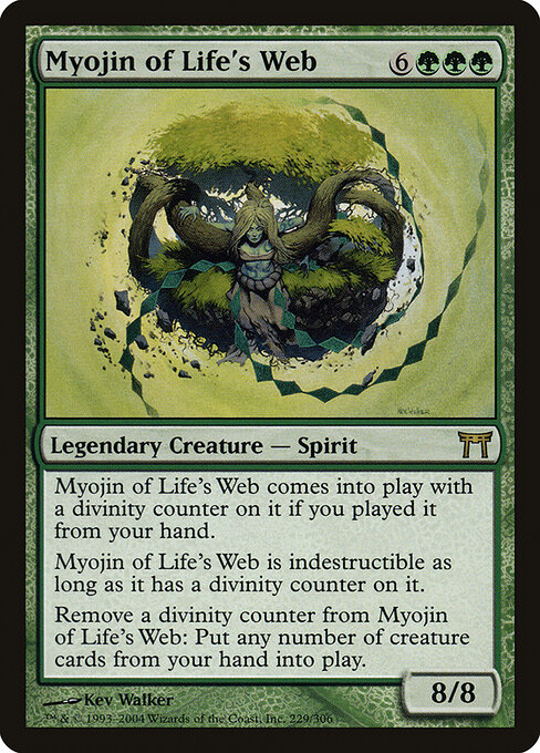 Myojin of Life's Web card art