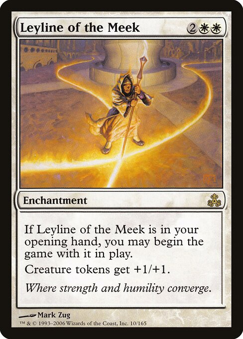 Leyline of the Meek card art