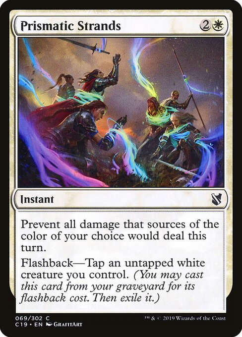 Prismatic Strands card art