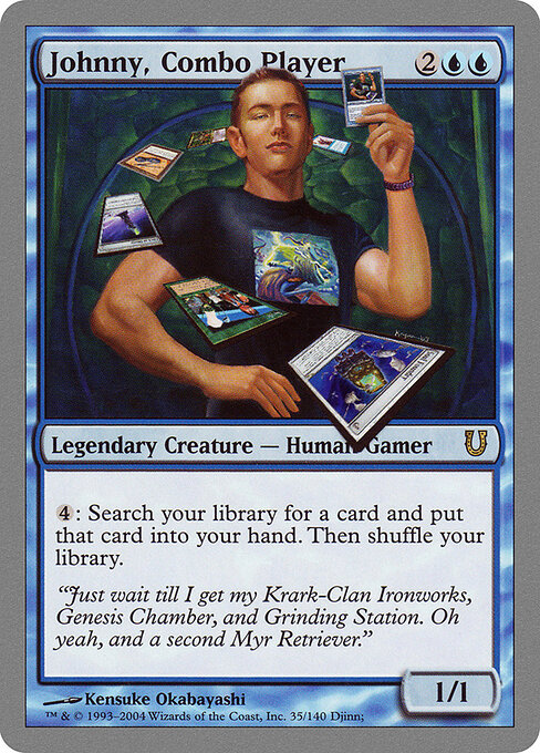 Johnny, Combo Player card art