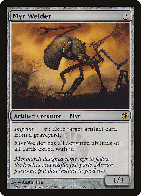 Myr Welder card art