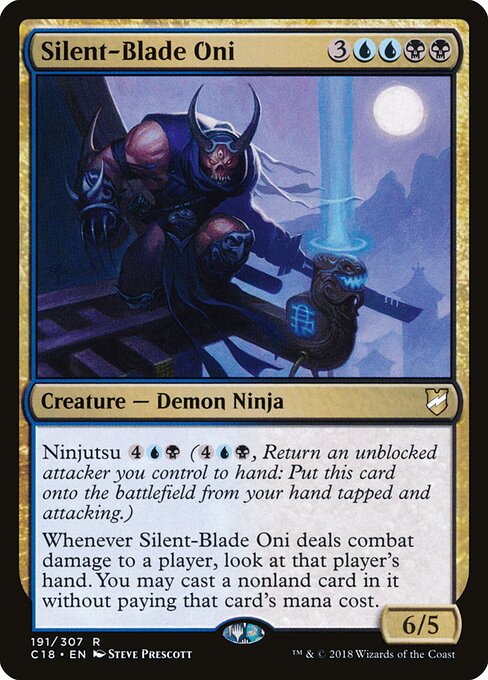 Silent-Blade Oni card art