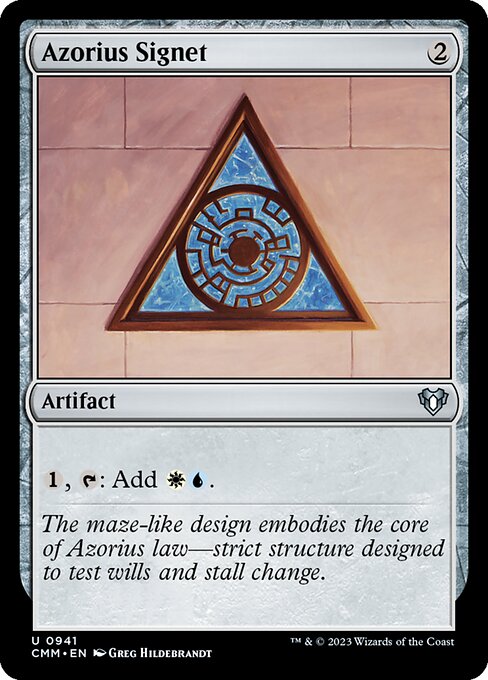 Azorius Signet card art