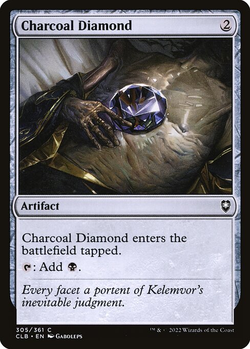 Charcoal Diamond card art