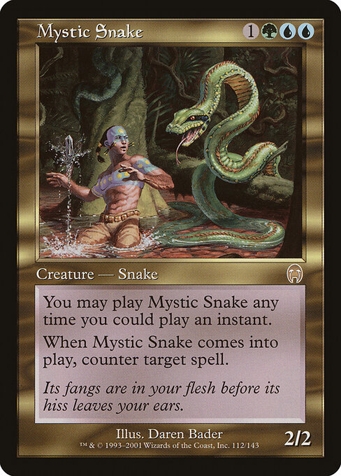 Mystic Snake card art