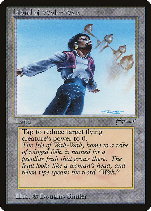 Island of Wak-Wak card art