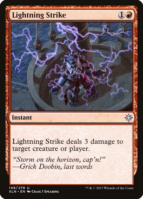 Lightning Strike card art