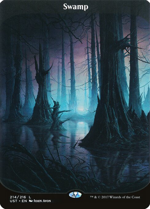 Swamp card art