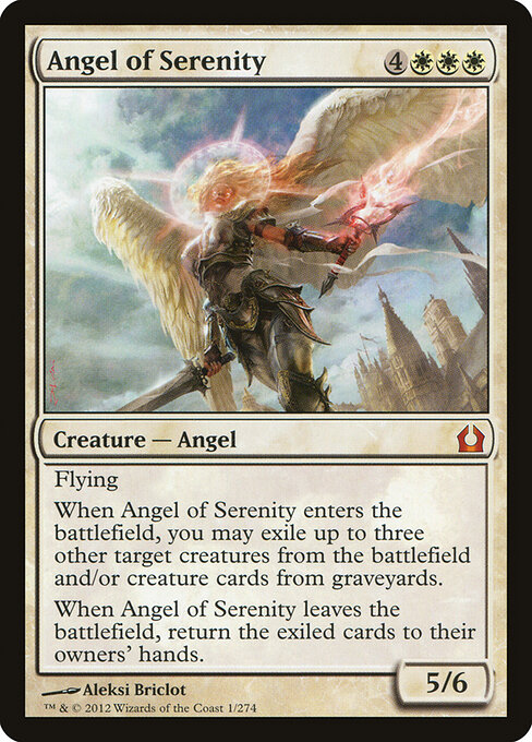 Angel of Serenity card art