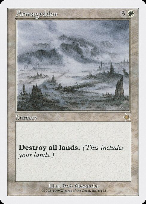 Armageddon card art