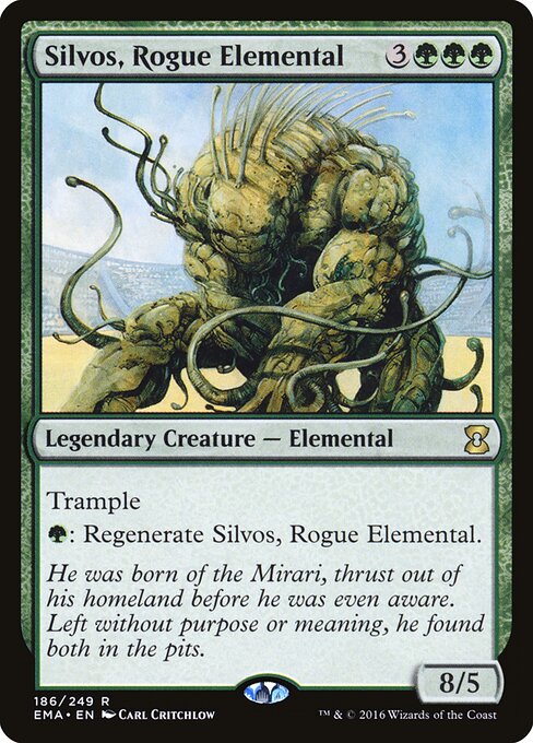 Silvos, Rogue Elemental card art