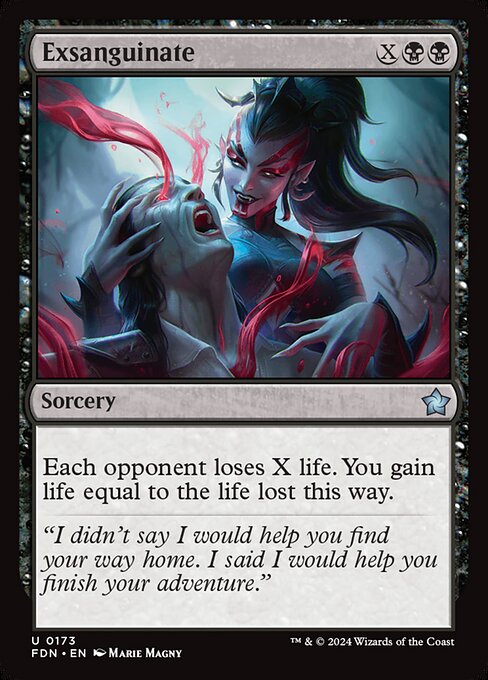 Exsanguinate card art