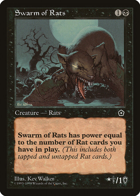 Swarm of Rats card art