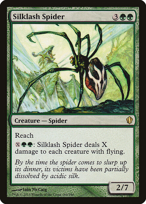 Silklash Spider card art