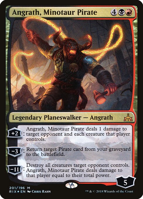 Angrath, Minotaur Pirate card art