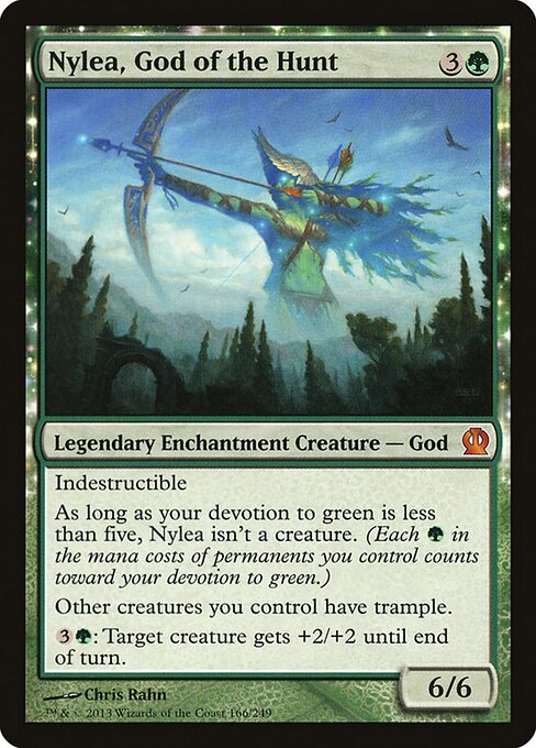 Nylea, God of the Hunt card art