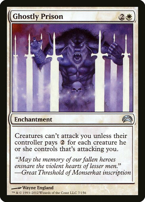 Ghostly Prison card art