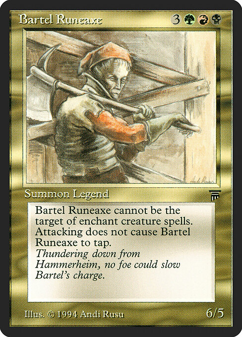 Bartel Runeaxe card art
