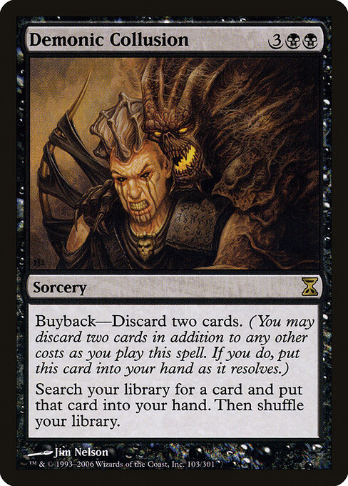 Demonic Collusion card art
