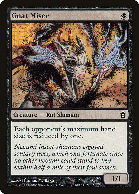 Gnat Miser card art