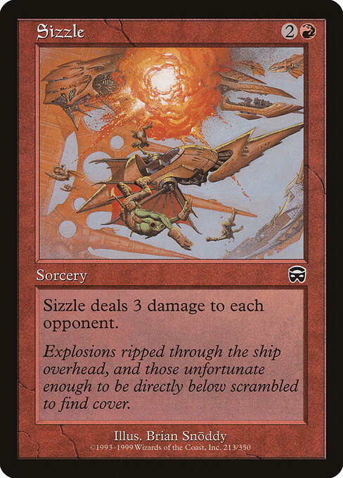 Sizzle card art