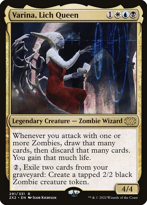 Varina, Lich Queen card art