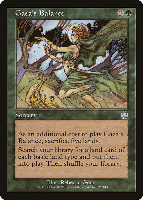 Gaea's Balance card art