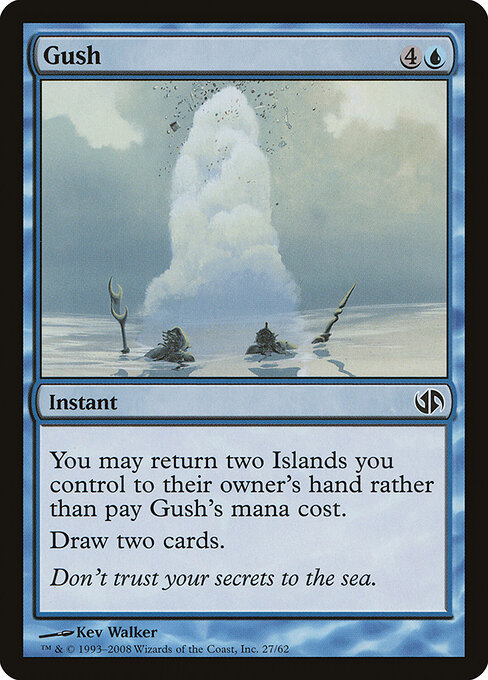 Gush card art