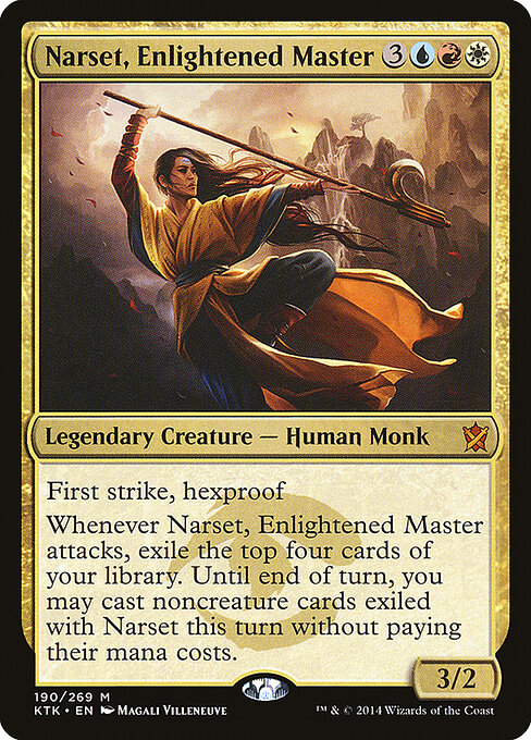 Narset, Enlightened Master card art