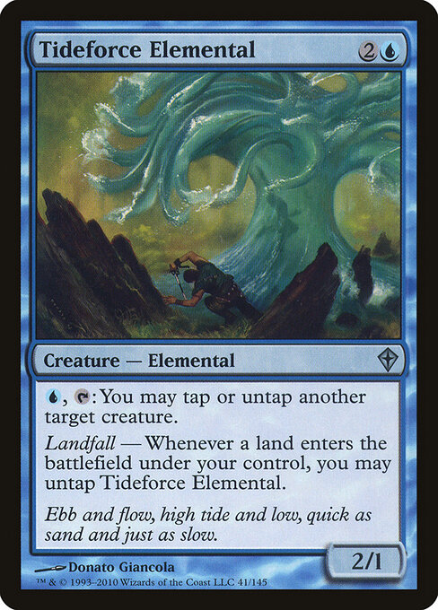 Tideforce Elemental card art